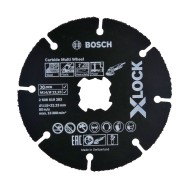 Универсален карбиден диск за рязане Bosch Carbide Multi Wheel, 115мм/ 22,23мм - X-Lock
